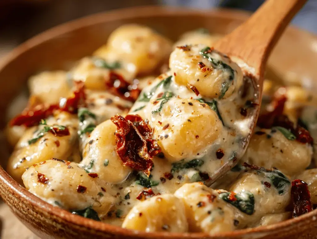 creamy Tuscan Marry Me gnocchi - featured image