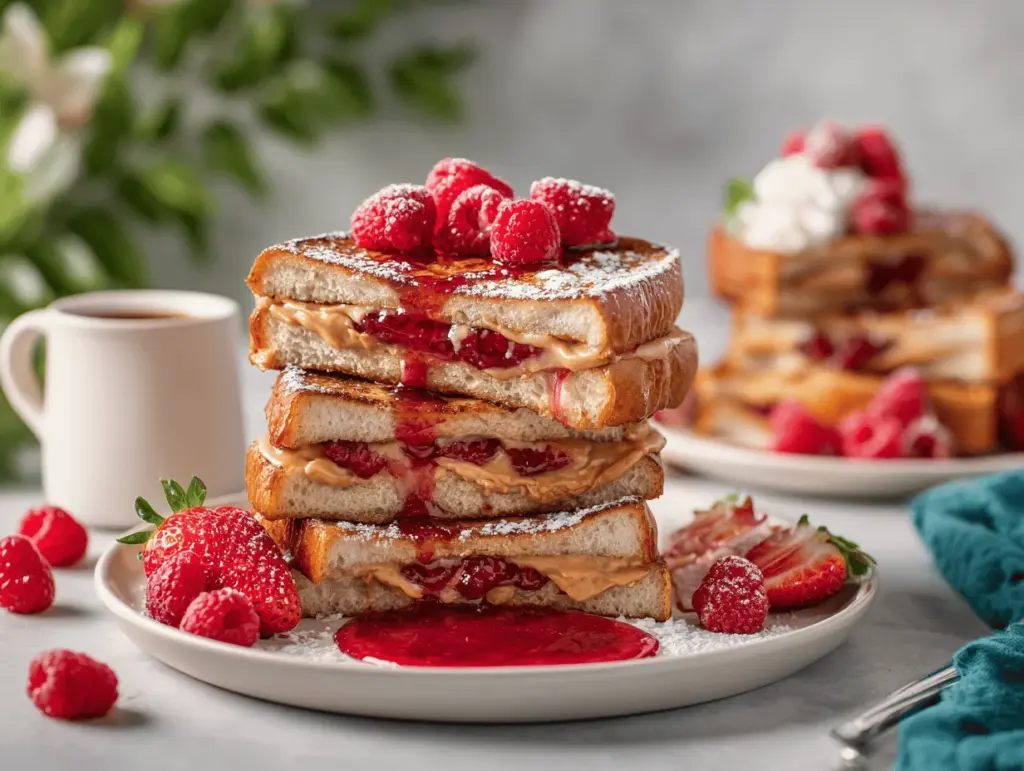 peanut butter and jelly french toast - featured image