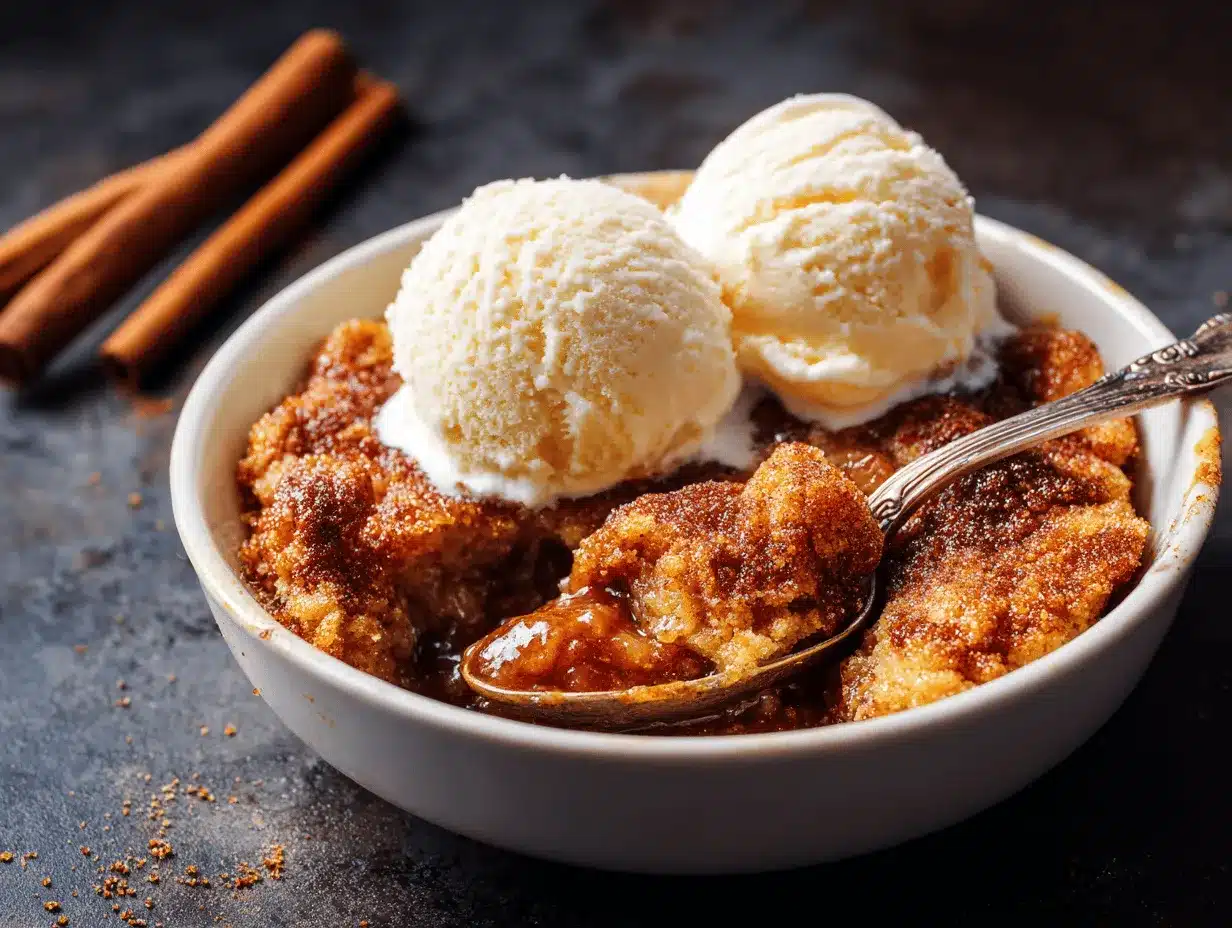 snickerdoodle cobbler preparation steps