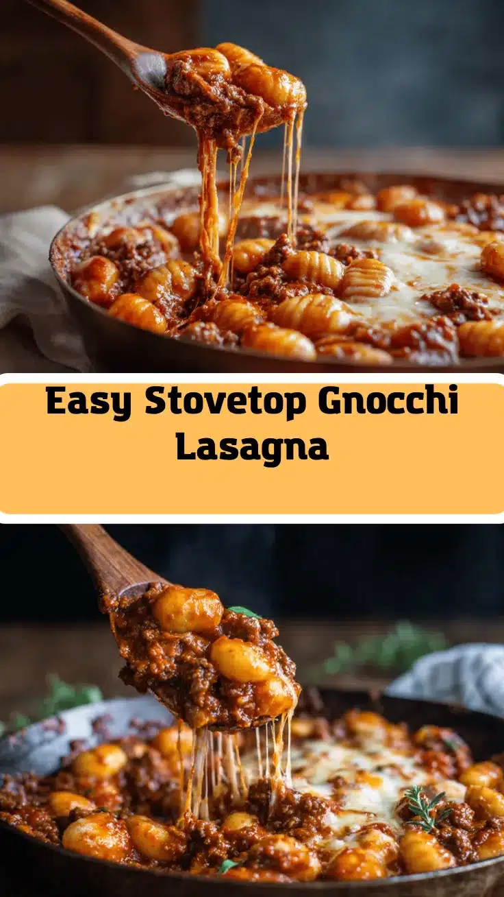 stovetop gnocchi lasagna recipe