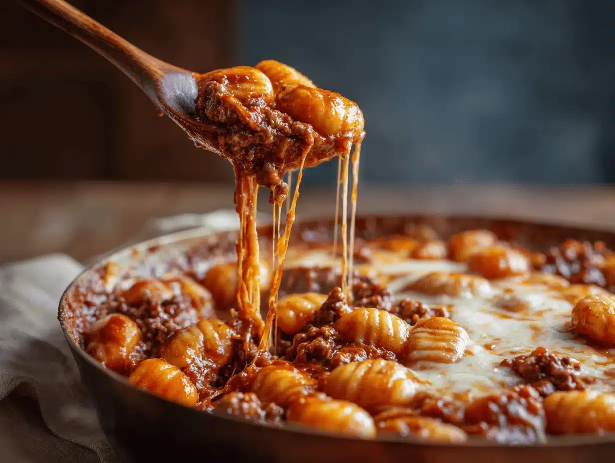stovetop gnocchi lasagna - featured image